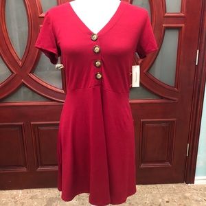 BRAND NEW Casual Red Francesca’s Dress